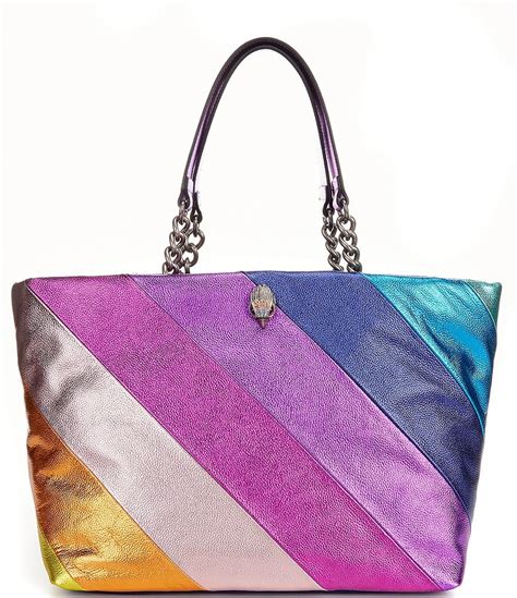 kurt geiger rainbow bag dupe|kurt geiger metallic rainbow bag.